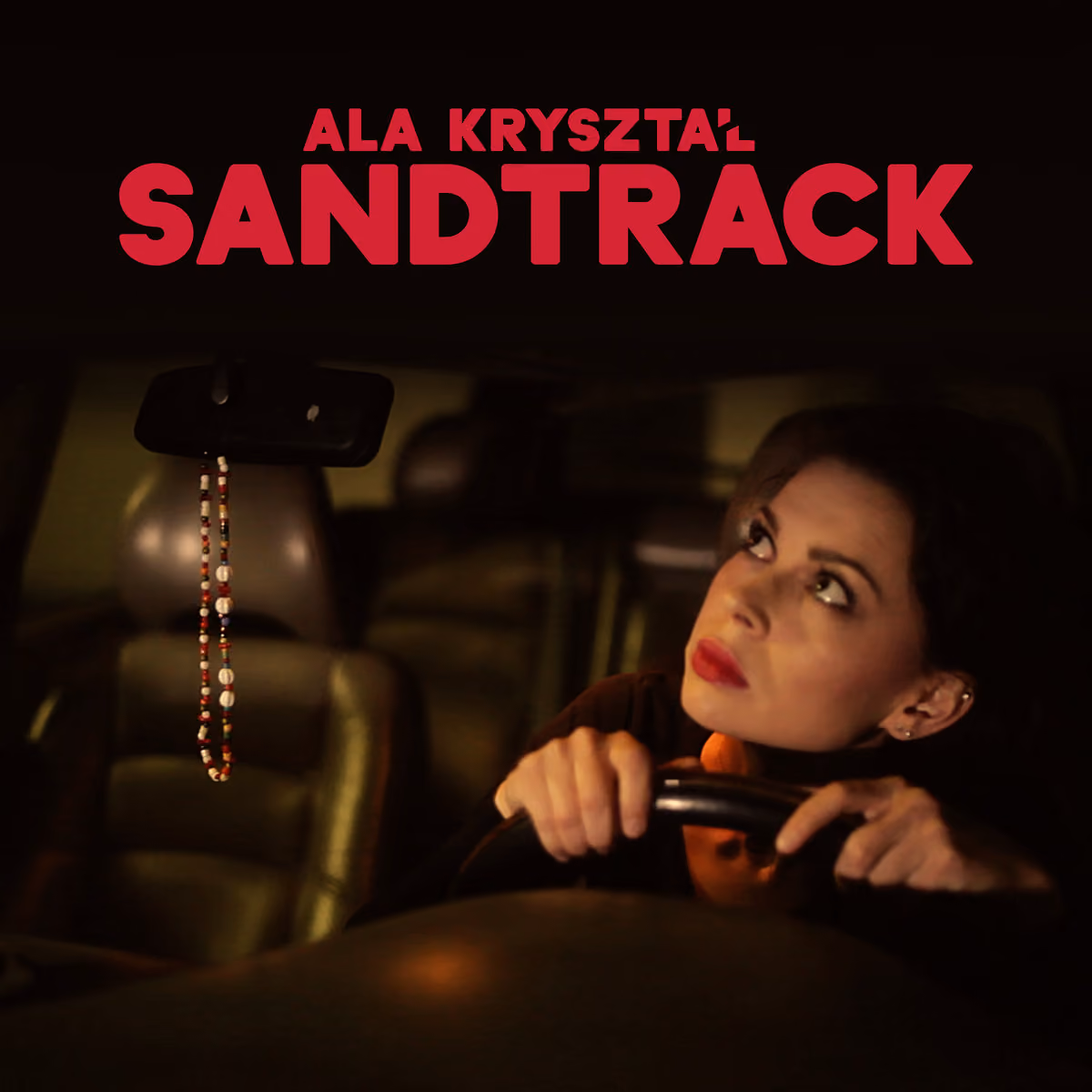Ala Krzyształ - Sandtrack album cover, front side